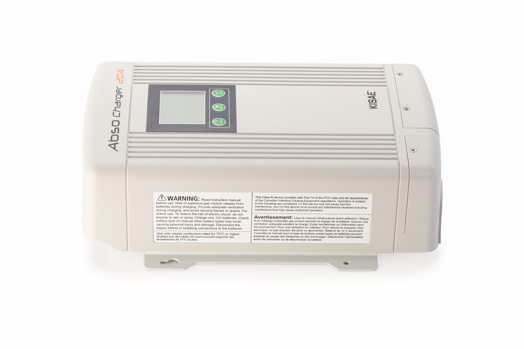 KISAE - Abso AC 20 Amp Battery Charger ; AC-1220